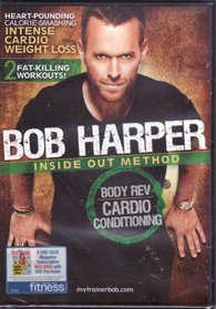 Bob Harper Inside Out Method DVD Body Rev / Cardio Conditioning - 2 Fat-killing Workouts