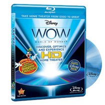 Disney WOW World of Wonder Blu-ray Disc for Audio and HD Video Display