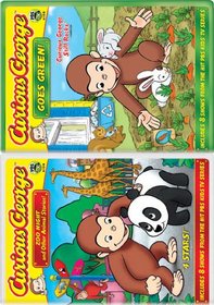 Universal Curious George-zoo Night/goes Green 2pk [dvd/side By Side]