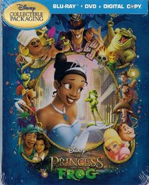 Princess and the Frog Blu-ray IronPack [Blu-ray+DVD+Digital Copy]