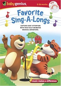Baby Genius® Favorite Sing-A-Longs (DVD & Bonus CD)