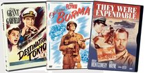World War II 3-Pack (Destination Tokyo / Objective Burma / They Were Expendable)
