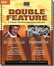 McLintock & Sagebrush Trail - 2 Classic Movies (DVD)