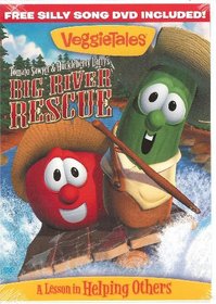 Veggie Tales DVD - Tomato Sawyer and Huckleberry Larry's Big River Rescue with Bonus DVD Featuring 10 Silly Songs