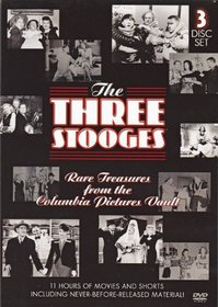 The Three Stooges - Rare Treasures from the Columbia Vault (Includes Rockin' in the Rockies [1945], Have Rocket Will Travel [1959] and 28 Shorts)