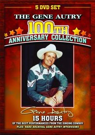 GENE AUTRY 100TH ANNIVERSARY COLLECTION, (DVD MOVIE)