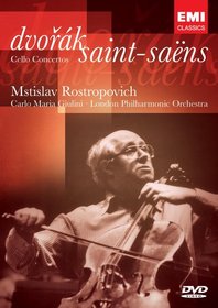 Dvorak/Saint-Saens: Cello Concertos - Mstislav Rostropovich, Carlo Maria Giulini, London Philharmonic Orchestra