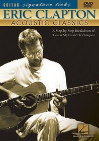 Hal Leonard Eric Clapton - Acoustic Classics (DVD)