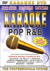Karaoke Pop R&B (DVD) No Karaoke Machine Needed!