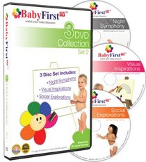 BabyFirstTV Presents 3 DVD Collection Set 2