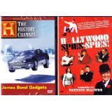 The History Channel : James Bond Gadjets , Hollywood Spies a Look At the Best Loved Secret Agents in Film : 2 Pack DVD SET