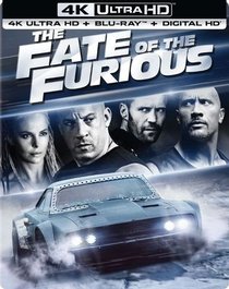 The Fate of the Furious Steelbook (4K Ultra+Blu-Ray+Digital HD) Exclusive Edition