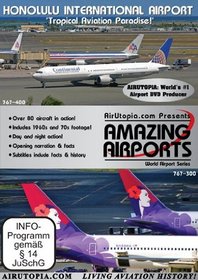 Airutopia: Honolulu International Airport-(Airport, airliner, plane, airplane, Aviation, aircraft FILM)