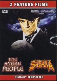 [DVD] Boris Karloff Double Feature - The Snake Poeple + Sabaka