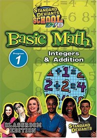 Standard Deviants School - Basic Math, Program 1 - Integers & Addition (Classroom Edition)