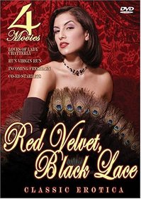 RED VELVET BLACK LACE