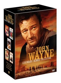 John Wayne Legendary Heroes Collection (Blood Alley / McQ / The Sea Chase / Tall in the Saddle / The Train Robbers)