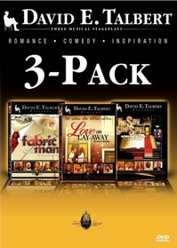 David E. Talbert 3-Pack (The Fabric of a Man/ He Say, She Say, But What Does God Say?/ Love On Layaway)