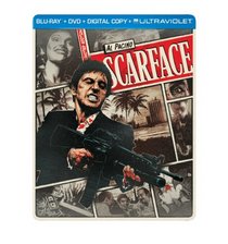 Scarface (1983) (Steelbook) (Blu-ray + DVD + Digital Copy + UltraViolet)