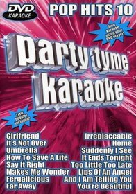 Party Tyme Karaoke: Pop Hits, Vol. 10