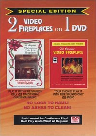 2 Video Fireplaces On 1 DVD