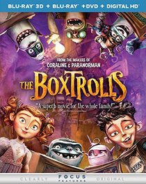The Boxtrolls (Blu-ray 3D + Blu-ray + DVD + DIGITAL HD with UltraViolet)