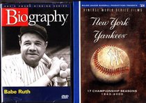 Yankees Vintage World Series Films Box Set and Babe Ruth Biography : 6 Discs Total