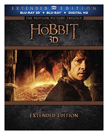 The Hobbit 3D: The Motion Picture Trilogy [Blu-ray 3D + Blu-ray + Digital HD]