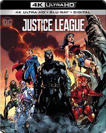 Justice League Limited Edition SteelBook (4K Ultra HD+Blu-ray/Blu-ray+Digital)