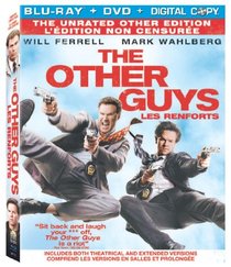 The Other Guys (Unrated, 2 discs) Bilingual Blu-Ray/ Combo Pack