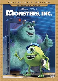 Monsters, Inc. (Three-Disc Collector's Edition: Blu-ray/DVD Combo in DVD Packaging)