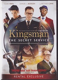KINGSMAN (DVD,2015) RENTAL EXCLUSIVE