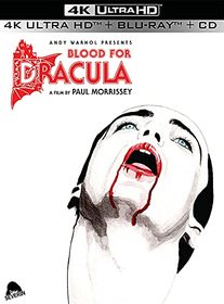 Blood For Dracula (3-Disc Special Edition) [4K Ultra HD + Blu-ray + CD]