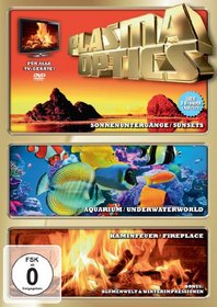 Plasma Optics: Aquarium / Sunsets / Fireplace