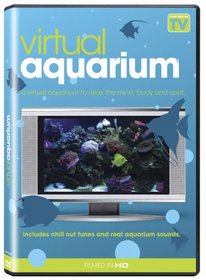 Virtual Yuletide Fireplace and Aquarium