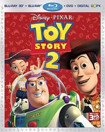 Toy Story 2 (Four-Disc Combo: Blu-ray 3D/Blu-ray/DVD + Digital Copy)