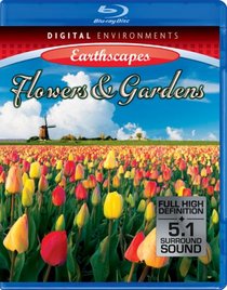 Living Landscapes: Earthscapes - Flowers & Gardens [Blu-ray]