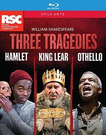 Three Tragedies: Hamlet - King Lear - Othello - William Shakespeare [Blu-ray]