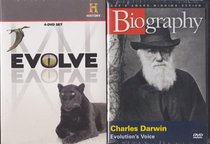 Biography Charles Darwin , The History Channel Evolve The Evolution Complete Series Box Set : A&E Evolution 5 DVD SET