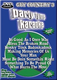 Party Tyme Karaoke: Guy Hits, Vol. 2