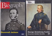 Biography George Armstrong Custer , Biography Stonewall Jackson : 2 Pack Collection