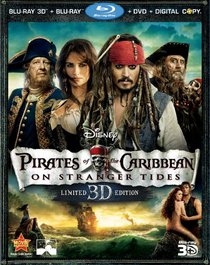 Pirates of the Caribbean: On Stranger Tides (Five-Disc Combo: Blu-ray 3D / Blu-ray / DVD / Digital Copy)