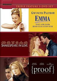 Gwyneth Paltrow Triple Feature (Emma / Shakespeare in Love / Proof)