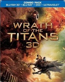 Wrath of the Titans Blu-ray 3D SteelBook (3D Blu-ray + Blu-ray + DVD +UltraViolet Combo Pack)