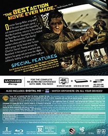 Mad Max: Fury Road [4K Ultra HD + Blu-ray + Digital HD]