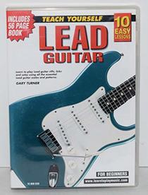 10 EASY LESSONS LEAD GUITAR DVD AND BOOKLET IN CASE