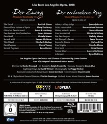Zemlinsky: Der Zwerg (The Dwarf) / Ullmann: Der zerbrochene Krug (The Broken Jug)  [Live from Los Angeles Opera, 2008] [Blu-ray]