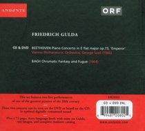 Friedrich Guld Plays Beethoven & Bach [includes DVD]