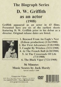 D. W. Griffith: Actor