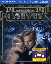 The Great Gatsby LIMITED EDITION Blu-ray / DVD / Ultraviolet Includes BONUS Featurette